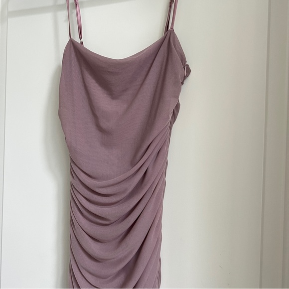 SNDYS Simone Dress - Mauve XS - Picture 3 of 9
